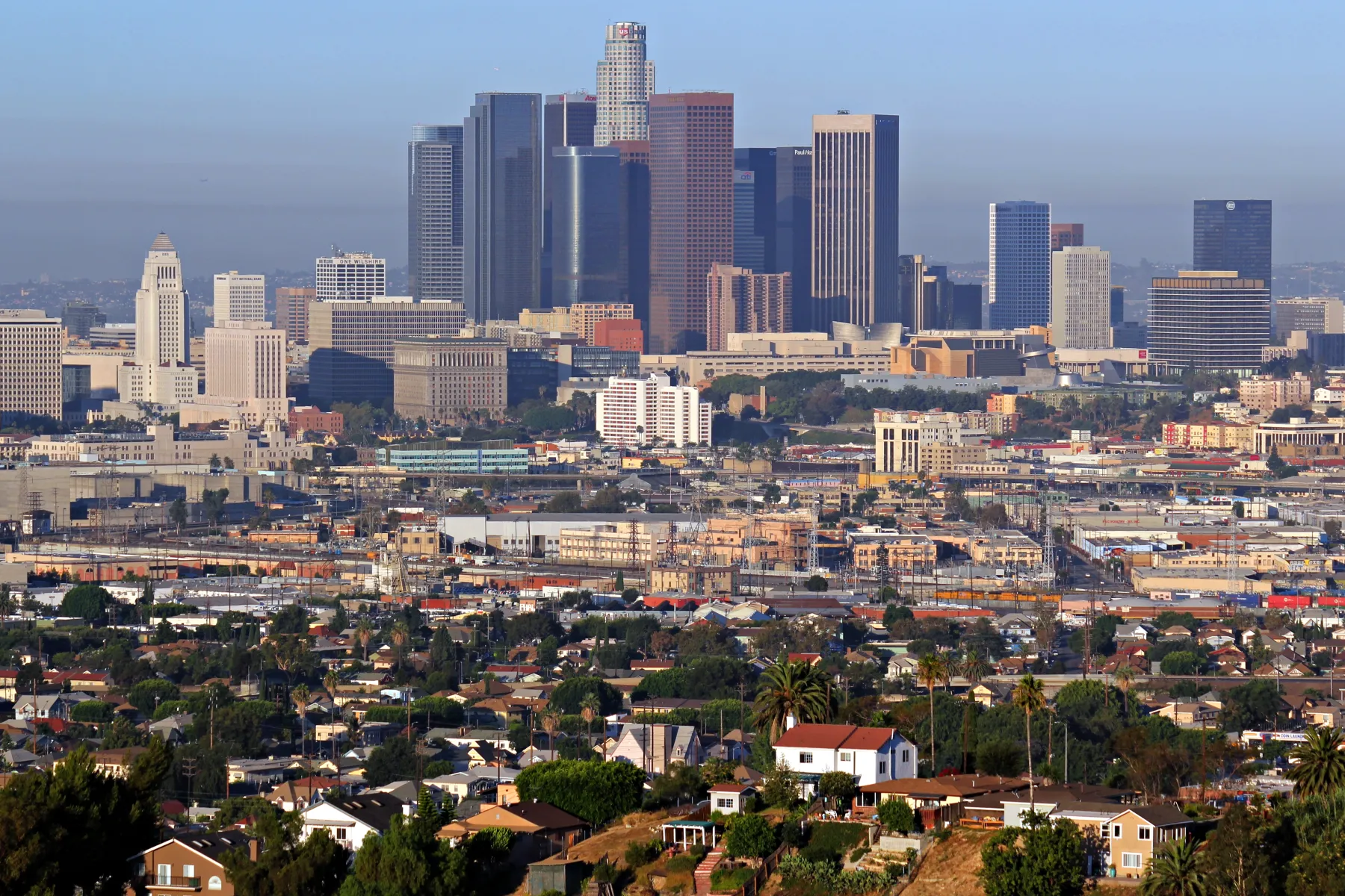 Downtown Los Angeles skyline